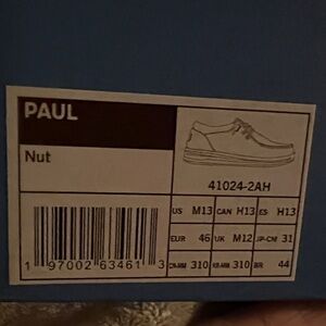 Hey Dude Men's Brown Oxfords